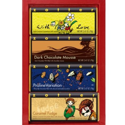 Set Coffee Variation in ivory gift box - Zotter Chocolates | Bean To Bar,  Organic and Fair Trade Chocolate
