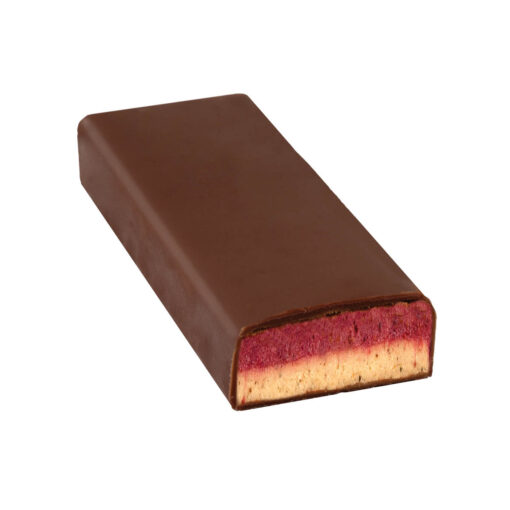 Milk chocolate 50% filled with wild berries and vanilla